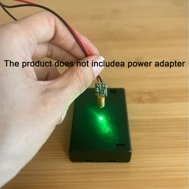 520nm green line laser module industrial laser module adjustable focus (6mm-point-4pack) Point-4pack