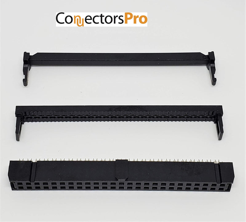 Pc Accessories - Connectors Pro 25-Pack Female 2X25 50P Dual-Row 2.54mm 0.1" IDC Socket for Standard Flat Ribbon Cable, 50 Pins Connectors