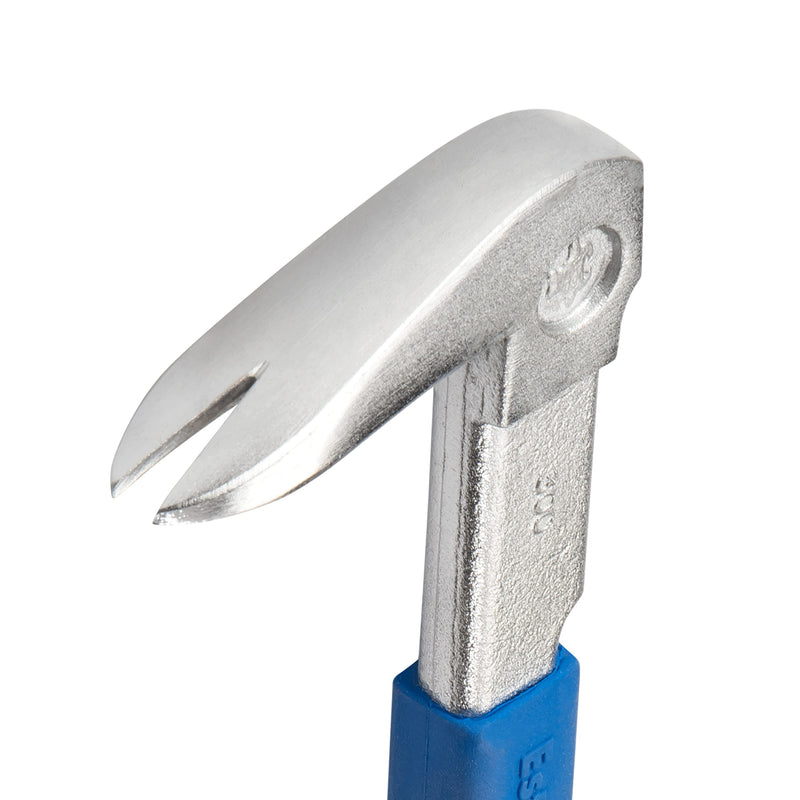 ESTWING Pro Claw Nail Puller - 12.5" Pry Bar with Forged Steel Construction & No-Slip Cushion Grip - PC300G 12.5" (Inches)