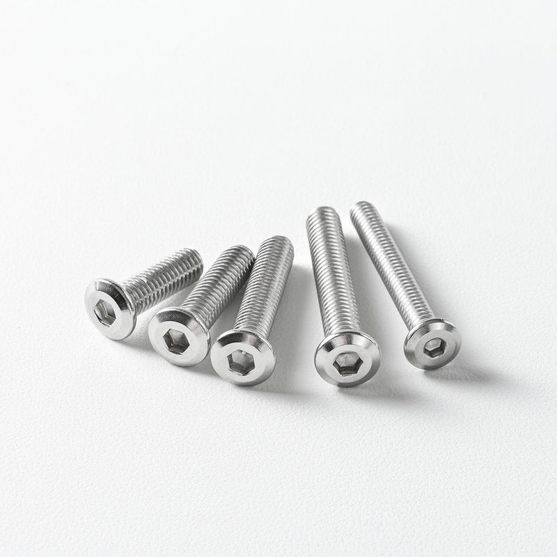 1/4-20 x 1-1/2" (20 Pack) Flat Head Hex Socket Cap Screws Bolts, 304 Stainless Steel 18-8, Hex Drive, Bright Finish, Fully Machine Thread 1/4-20 x 1-1/2"