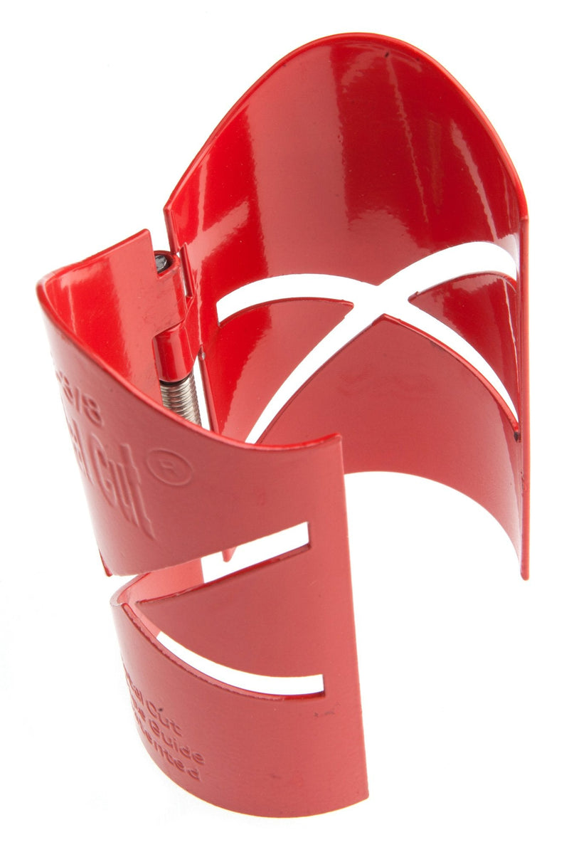 Forney 70620 Pipe Cutting Guide, Total Cut, 2-3/8-Inch , Red