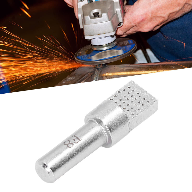 Grinding Wheel Dresser, Square Head Diamond Coated Dressers with 10mm Shank, Point Diamond Dresser for Truing Grinding Deburring,Diamond Grinding Wheel Dressing Tool Grinder Accessories