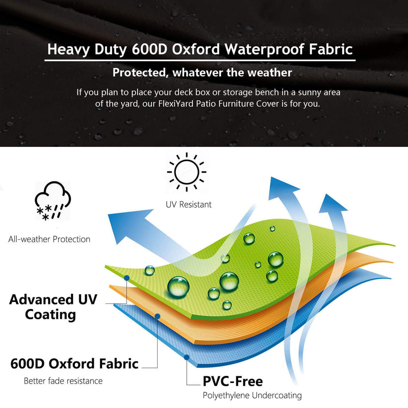 Air Conditioner Covers for Outside Units - 32 x 32 Inch Outdoor Central AC Cover with Waterproof 600D Durable Canvas, Square Universal Patio Furniture Cover (32"L x 32"W x 30"H) 32"L x 32"W x 30"H