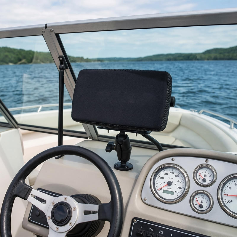Helix 5 Cover, Compatible with Humminbird Helix 5, Sun Protection, Shock Absorption, Scratch Resistance Fish Finder Cover, Made of Neoprene Protects Your Screen from Sun and Adverse Weather Damage