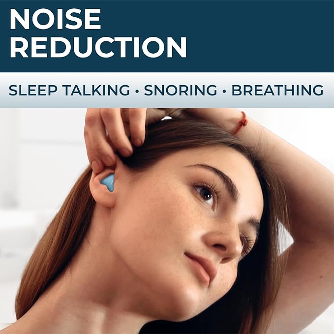 Waterproof Swimming EarPlugs for Adults, Soft Silicone Swim Earplugs, Ear Plugs for Surfing Diving Showering Snorkeling - Keep Water Out and Ear Protection Blue - NewNest Australia