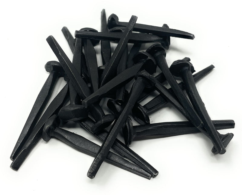 Metal Magery 1 1/2" Wrought Head Nails Decorative Antique Rose Head Nail QTY: 25