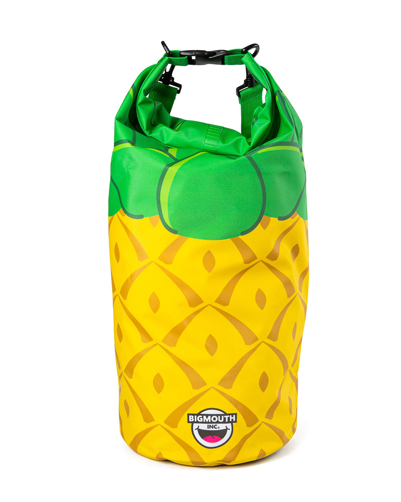 BigMouth Inc Waterproof Dry Bag, Beach Bag for Wet Clothes, Travel Swimsuit Bag for baby, Kids, Diapers, Laundry, and More Pineapple