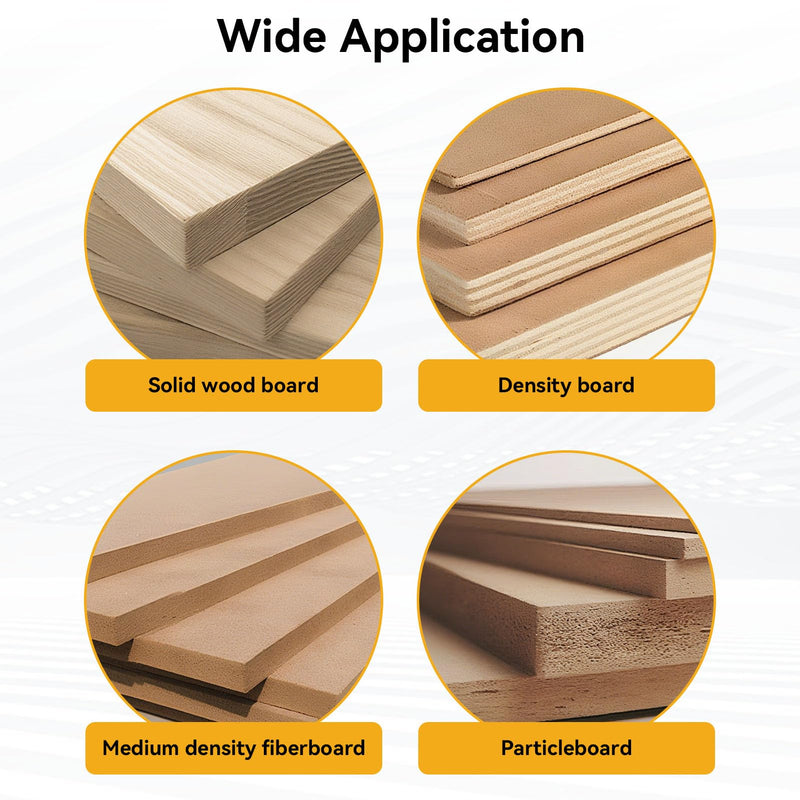 3PCS Router Bit Set, Tongue and Groove Router Bit Set 3 Teeth T Shape 1/4 Shank Lock Miter Adjustable T-Shape Wood Milling Cutter for Cabinets, Flooring, and Woodworking