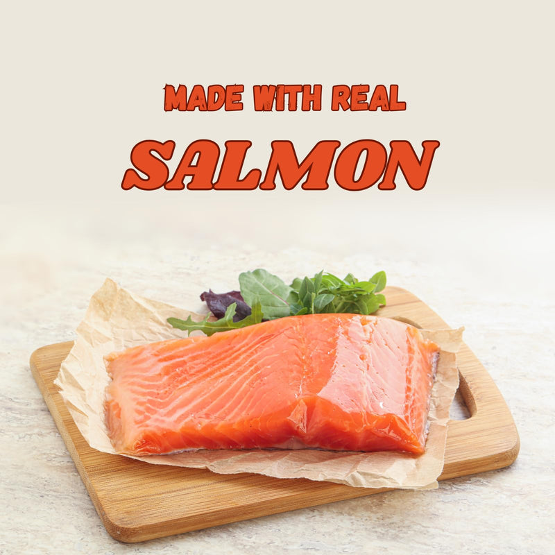 Salmon Oil for Dogs and Cats, Fish Oil for Skin and Coat Health, Omega-3 EPA & DHA Liquid Supplement (8 oz.) 8 oz.