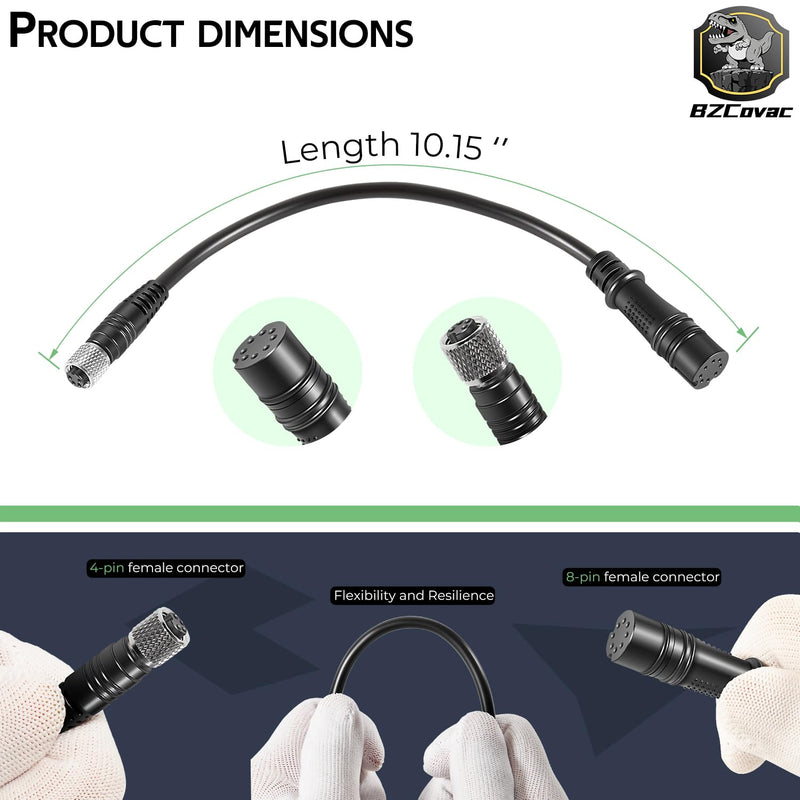 Replacement for Minn Kota 1852075 MKR-US2-15 Universal Sonar 2 Adapter Cable, Compatible with Lowrance Hook² Fish Finders