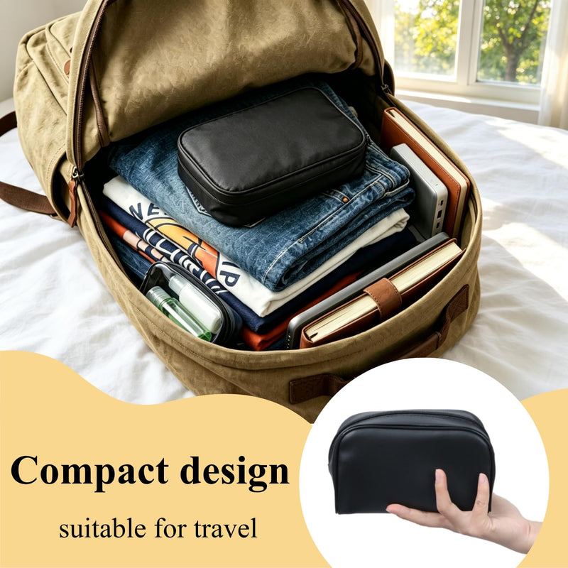 MaiWieel-Palm Style Aneroid Sphygmomanometer,Latex-Free Manual Blood Pressure Cuff Cuff,European Cuff 8.7-16.5",Come with Carrying Bag for Nurse Doctor,Home Use,Black