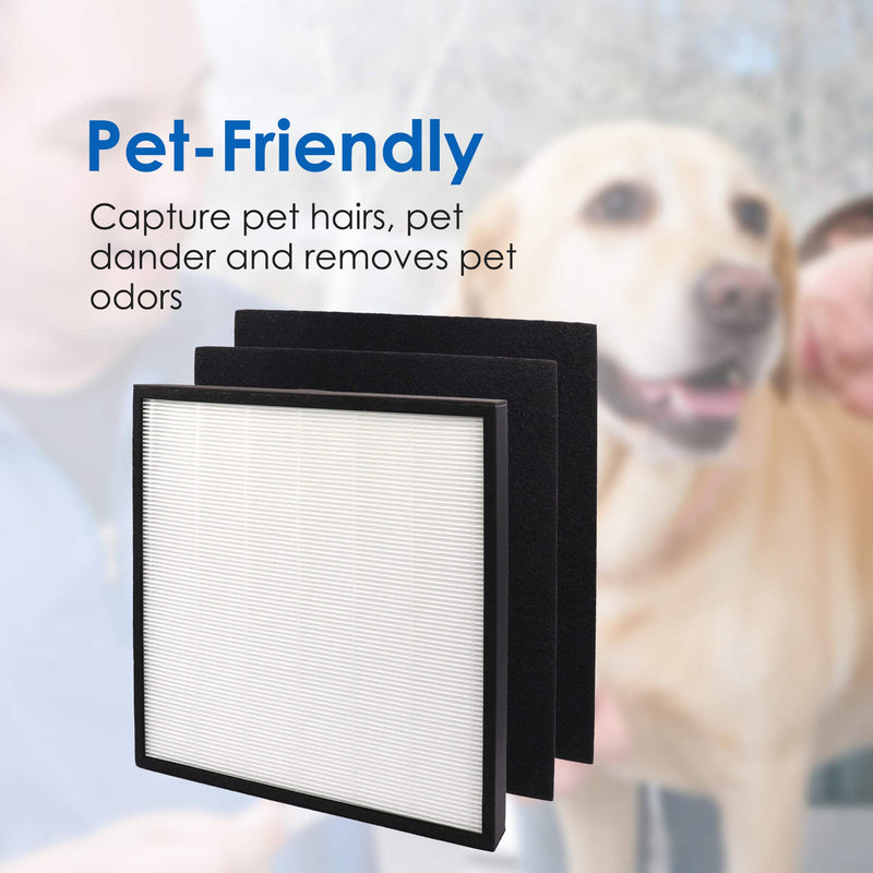 FLT5900 Replacement Filter J, Compatible with Germ Guardian GermGuardian Air Purifier AC5900WCA and AC5900WDLX, 1-Pack
