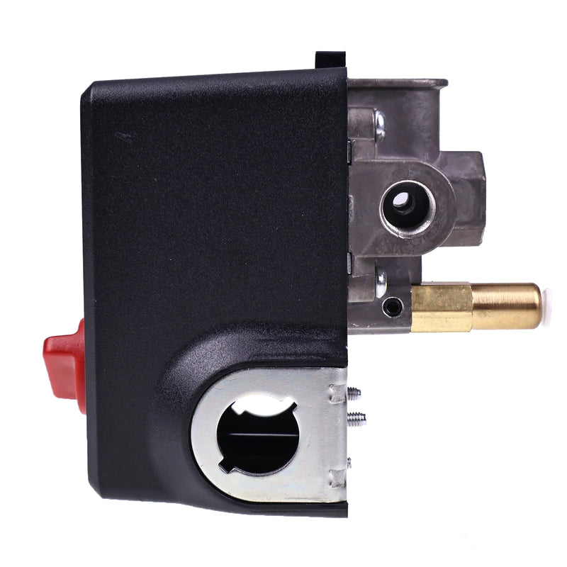 4port 95/125psi Pressure Switch 321020000F for Condor MDR 21-EA/11 | W/Unloader & ON-OFF Lever