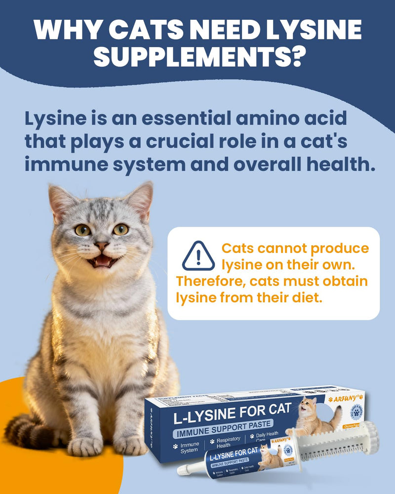Cat Hairball Remedy - Kitten Furball Treatment - Supports Skin & Coat, Digestion & Lysine for Cats - Immune System, Normal Eye Function and Respiratory Health