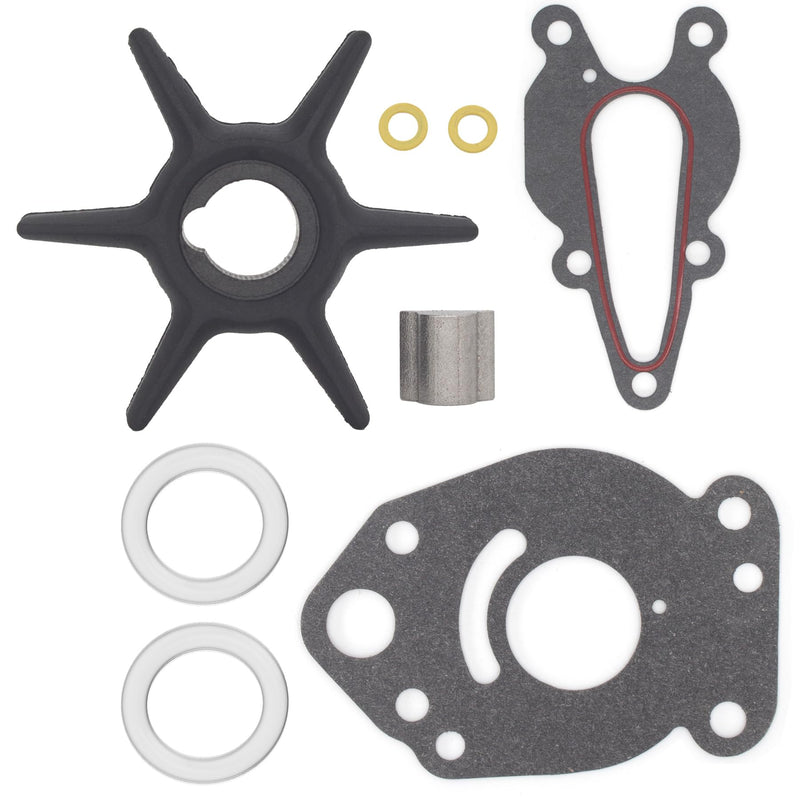 420382 Outboard Water Pump Impeller Service Kit Compatible with Mercury Mariner 4 Stroke 8-15 HP Models Marine Boat Motor Engine Replacement 47-42038Q02 420381 Sierra 18-3062