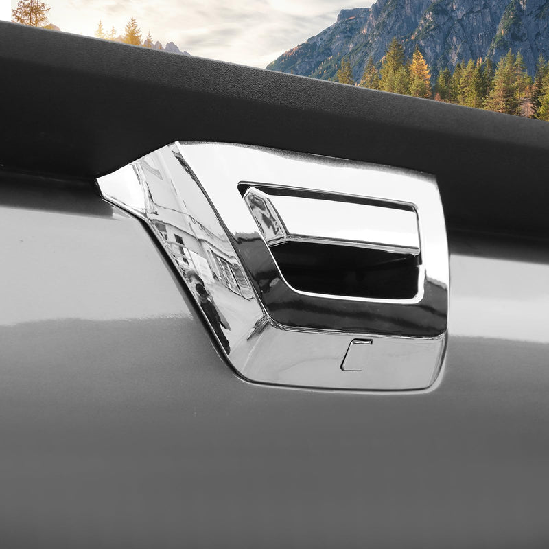 RT-TCZ Tailgate Handle Cover Rear Door Handle Cover Trim Decoration Exterior Accessories for Chevy Avalanche 2007-2013 (Chrome) Chrome