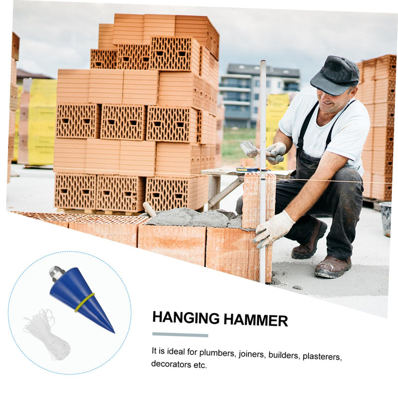 Vertical Hammer Pendant Precision Measuring Tool for Leveling and Alignment Ideal for Construction and Home Improvement Projects