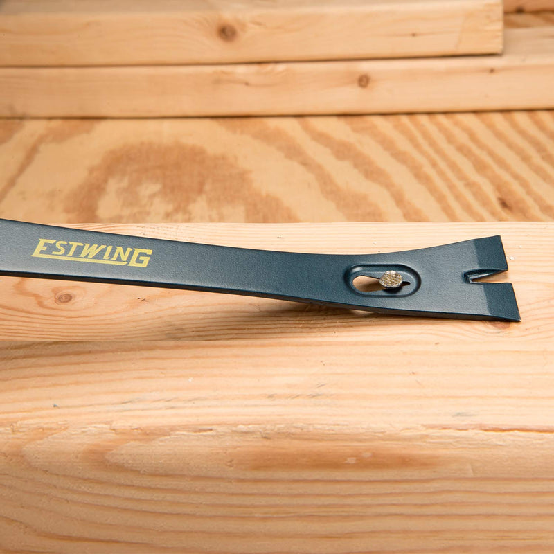ESTWING 3-Piece Pry Bar Set - 5.5", 7.5" & 10" Nail Pullers with Wide, Thin Blades & Forged Steel Construction - PB3PC