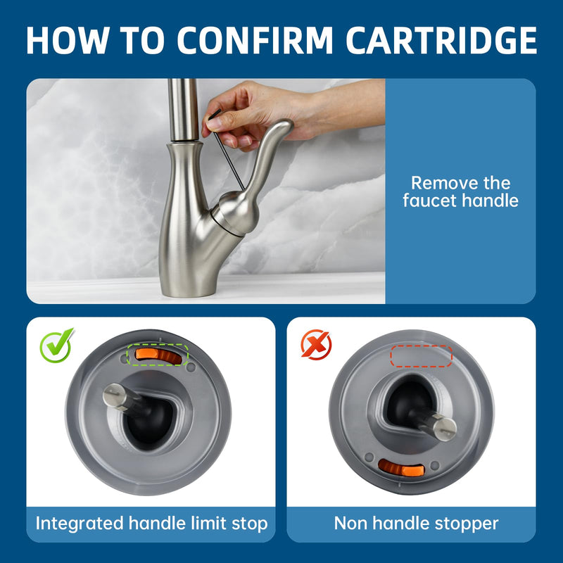 RP50587 Cartridge Compatible with Delta DST Single Handle, Replacement for Kitchen & lavatory Single Handle Faucet Valve RP50587
