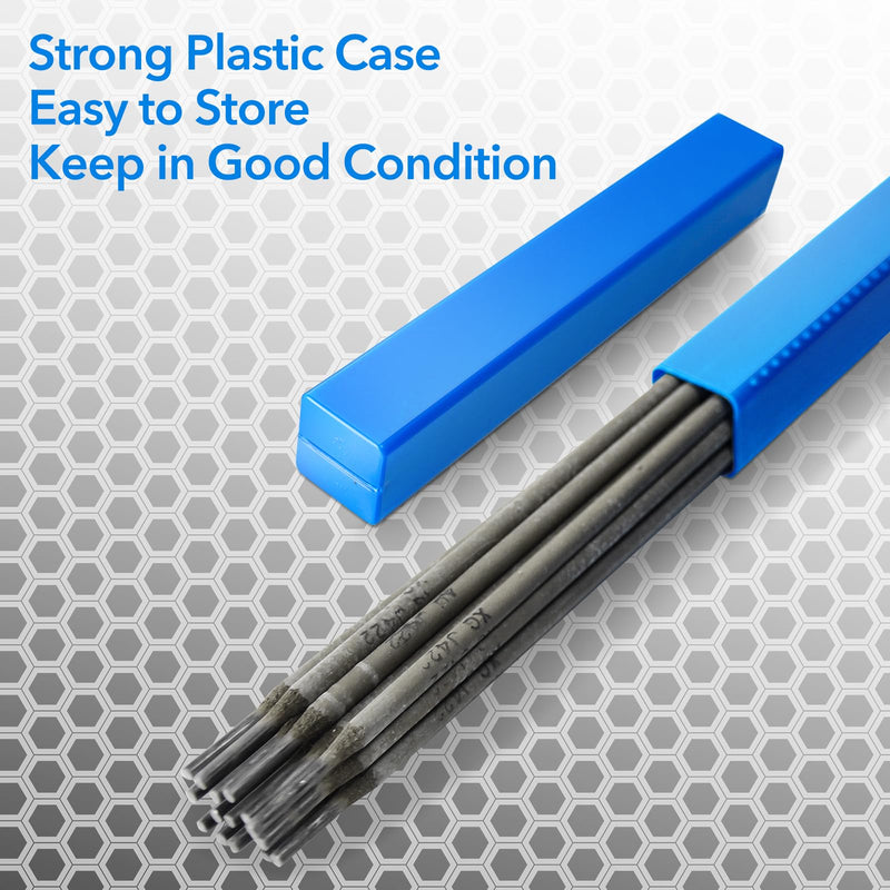 1/8" Stick Welding Electrode Rods J422 Carbon Steel Welding Rod for Welding Machine 1LB 1/8" 1LB