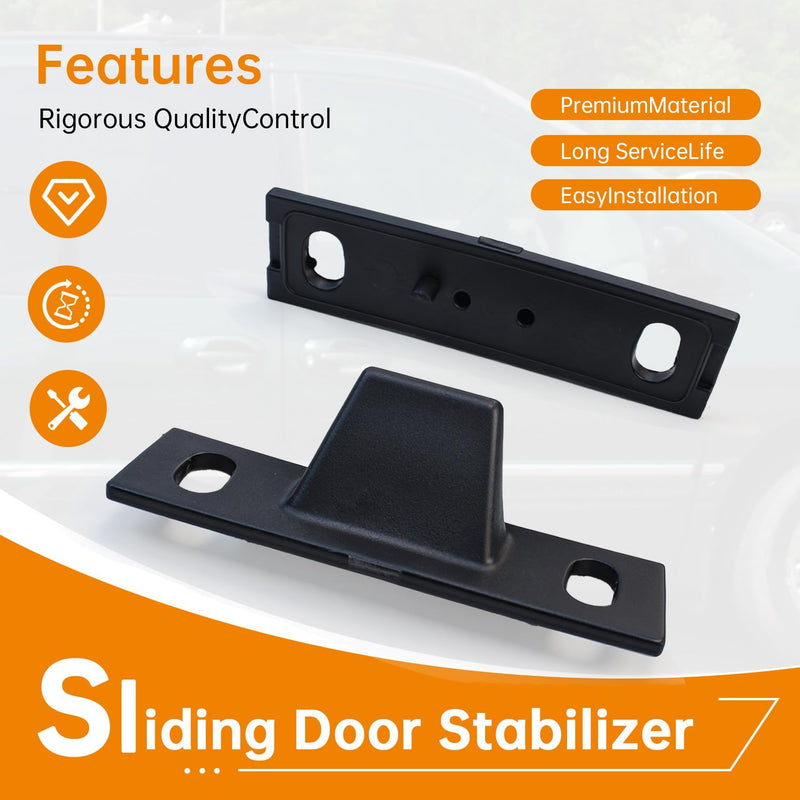 4675516AB 2PCS Sliding Door Stabilizer Replacement For Chrysler Town Country 1996-2008 Dodge Grand Caravan 1996-2008
