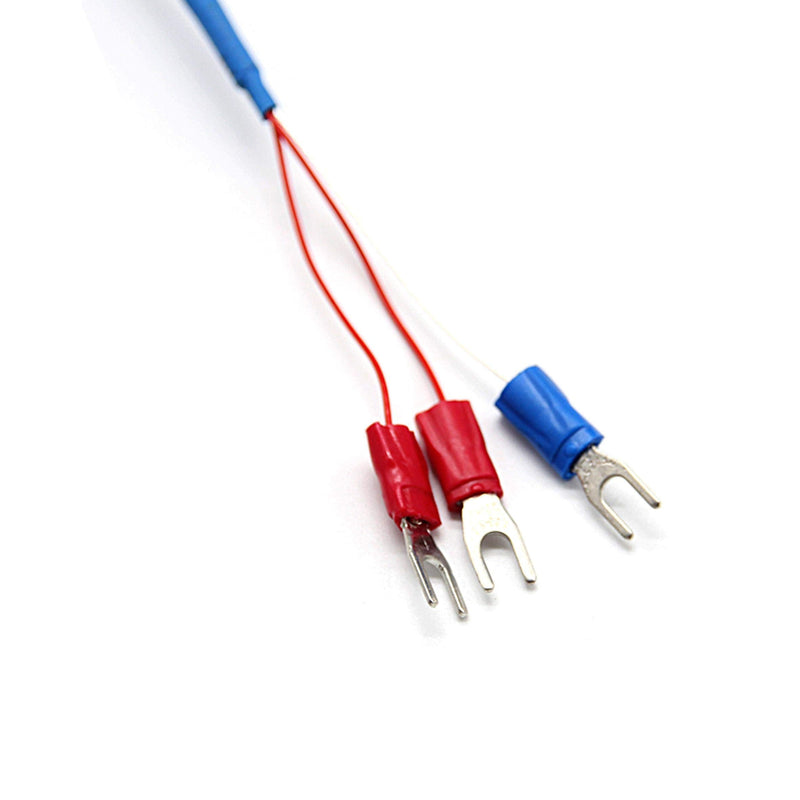 T-PRO RTD PT100 Temperature Sensors Three-wire System，Stainless Steel Probe(4×30MM) Range:-50℃-200℃ (10Feet) 10Feet