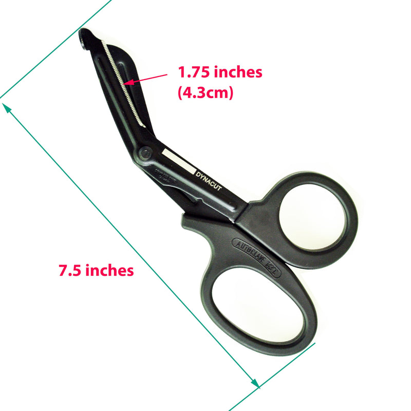 Trauma Shears 7.5" Medical Scissors for EMT, Nurses & First Aid, Kinesiology, Military Tactical, Non-Stick Bandage Scissors with Protective Tip