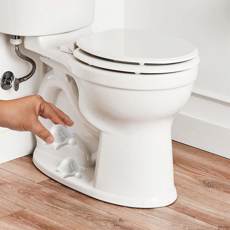 White Toilet Floor Bolt Caps, Ceramic Sea Turtle Toilet Bolt Caps Cute Bathroom Decor, Fun Turtle Themed Gadgets for The Toilet Easy installation (White Sea Turtle) White Sea Turtle - NewNest Australia
