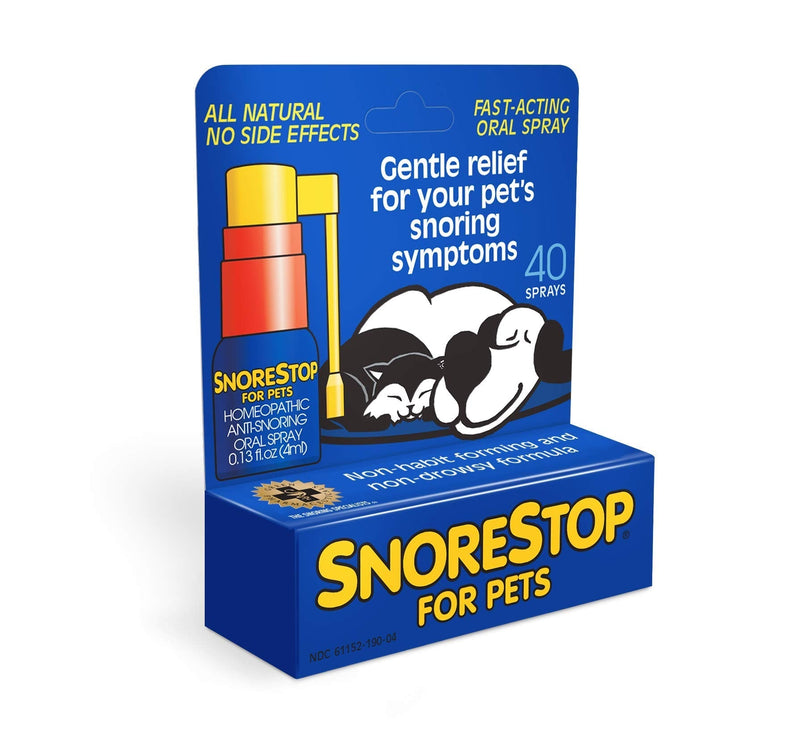 Snore Stop for Pets 40 Sprays I Natural Anti-Snoring Solution I Snore Relief for Dogs Cats I Stop Snoring Aid I Sleep Remedy I Help Stop Dog Snores I Anti-Snore Aid 1