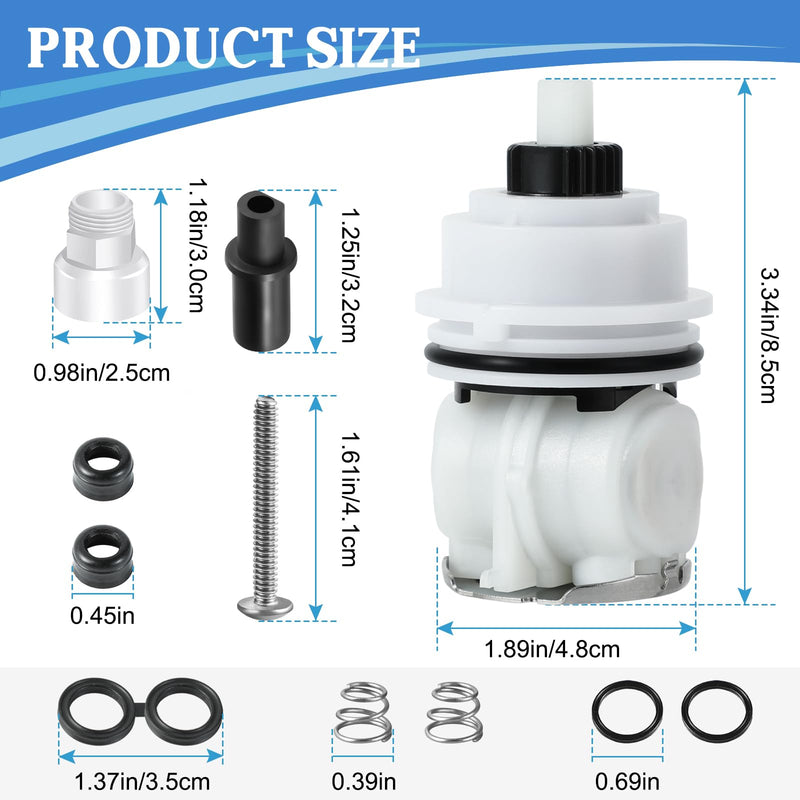 RP32104 Shower Cartridge Replacement, Compatible with Delta Monitor 1700 series(1998-2005) Cartridge, RP32104 Assembly for Bath Tub/Shower Faucet Valve