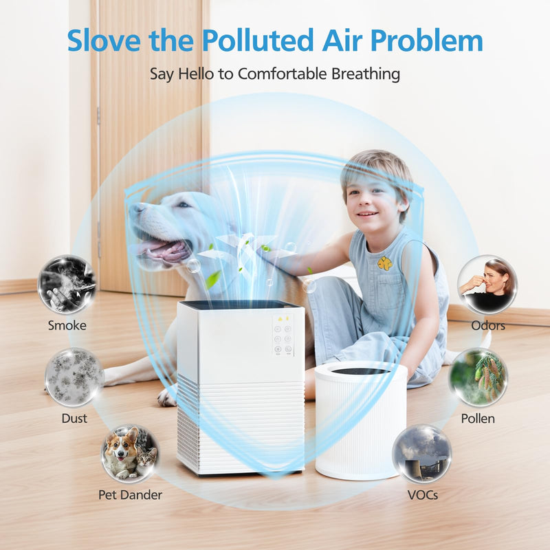 F2 Replacement Filter for AMEIFU F2 Air Purifier for Home,2-Pack
