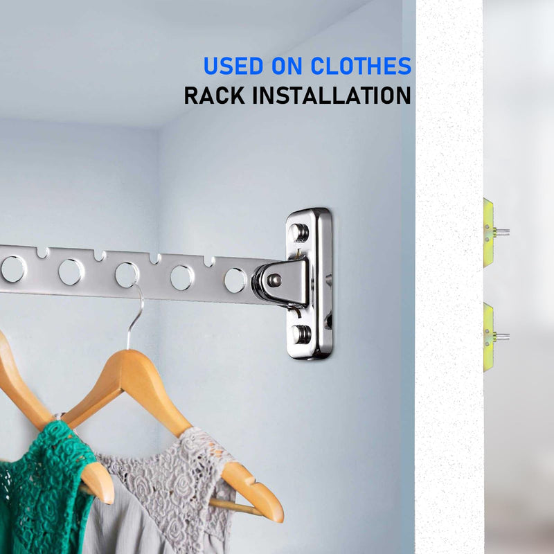 Drywall Anchor with Included Bolts for 1/4”-20, Heavy Duty Hollow Wall Anchors for TV Mounting Kit, Stainless Steel Hollow Wall Anchors Holds up to 270lbs Each in 1/2” Drywall (Pack of 30) 1/4”-20: Pack of 30