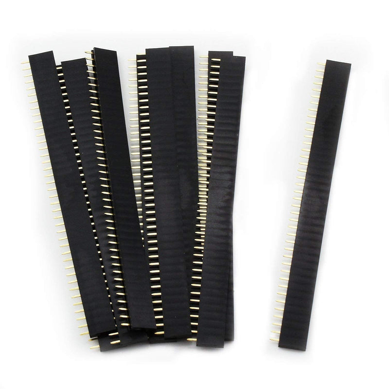 OCR 20PCS 2.54mm Breakaway PCB Board 40Pin Male and Female Header Connector for Arduino Shield Male and Female Header --20PCS