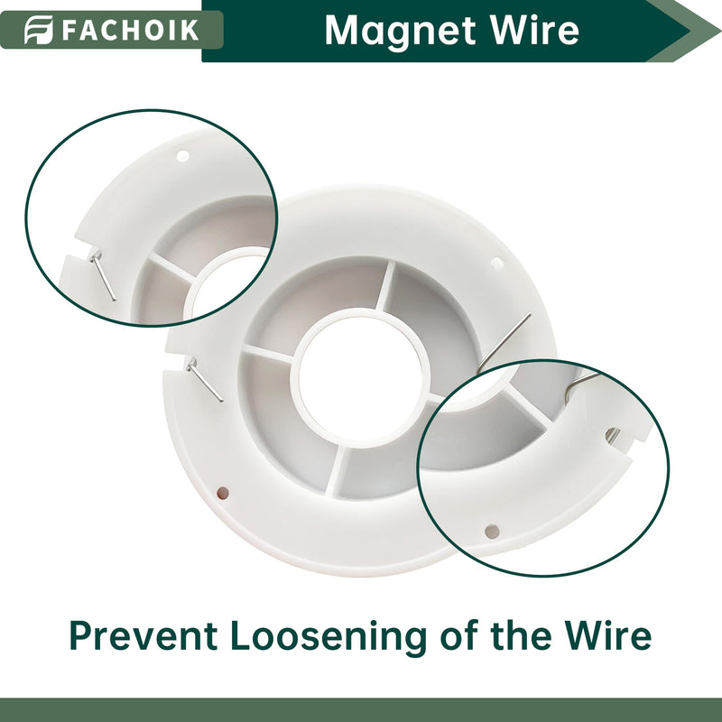 24 AWG-100g Magnet Wire - Enameled Wire - Enameled Magnet Winding Wire Used for Transformers Inductors (100g, 24AWG) 1