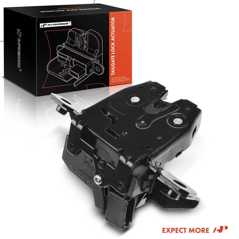 A-Premium Trunk Latch Lock Actuator Compatible with Cadillac Escalade Buick Encore Chevrolet Suburban Tahoe Trax Sonic Bolt EV GMC Yukon, Rear Tailgate Lock, 3-PIN Manual Liftgate Actuator, # 13515944