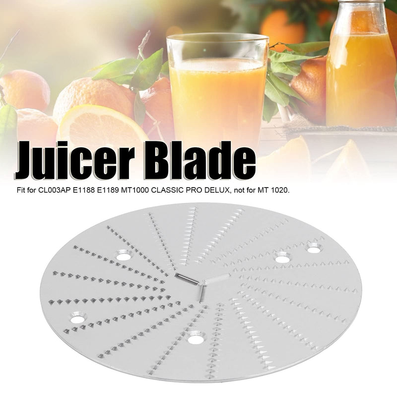 Haofy Juicer Blade Replacement for Power Juicer, Staniless Steel Blade Cutter, Compatible with CL003AP E1188 E1189 MT1000 CLASSIC PRO DELUX, Juicer Replacement Parts Cutter - NewNest Australia