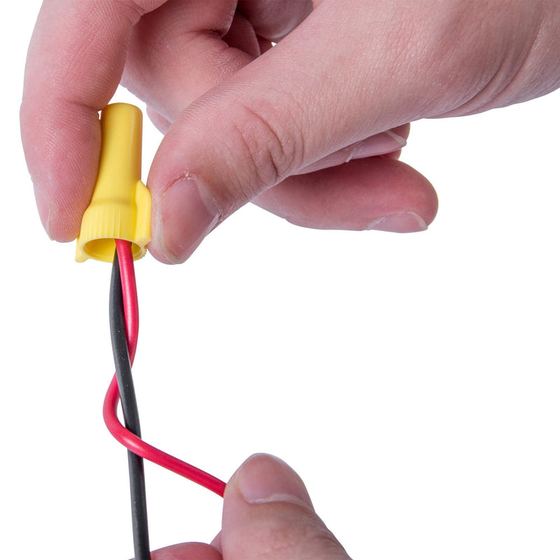Gardner Bender 17-084 Winggard Twist-On Wire Connector, 22-10 Awg, 300 V, 600 V, Thermoplastic, 50 Pack, Yellow, 50 Count 22 - 10 AWG
