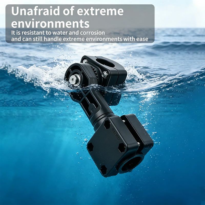 Strg Garmin Livescope LVS34 Transducer 0 Degree Pole Mount, Zero Degree Transducer Pole Mount for Pole & Trolling Motor, Easy Installation - Sturdy and Durable Compatible with Garmin LVS34