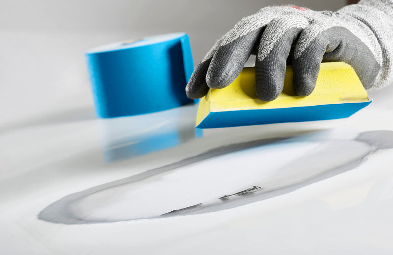 3M Stikit Blue Abrasive Sheet Roll, 36223, 240, 2-3/4 in x 30 yd