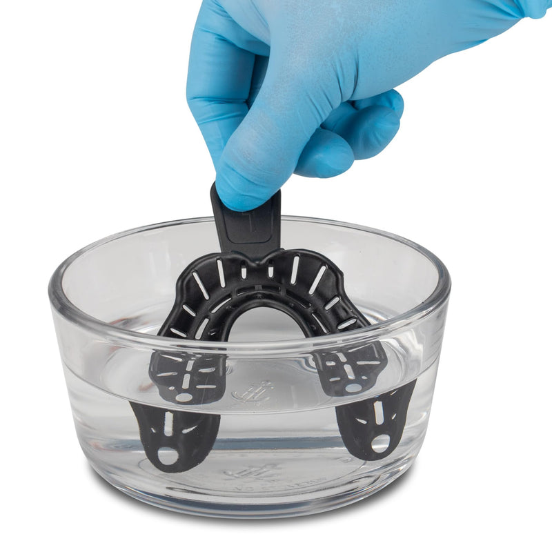 Practicon Disposable Edentulous Impression Trays, Large Upper, 12 Pack