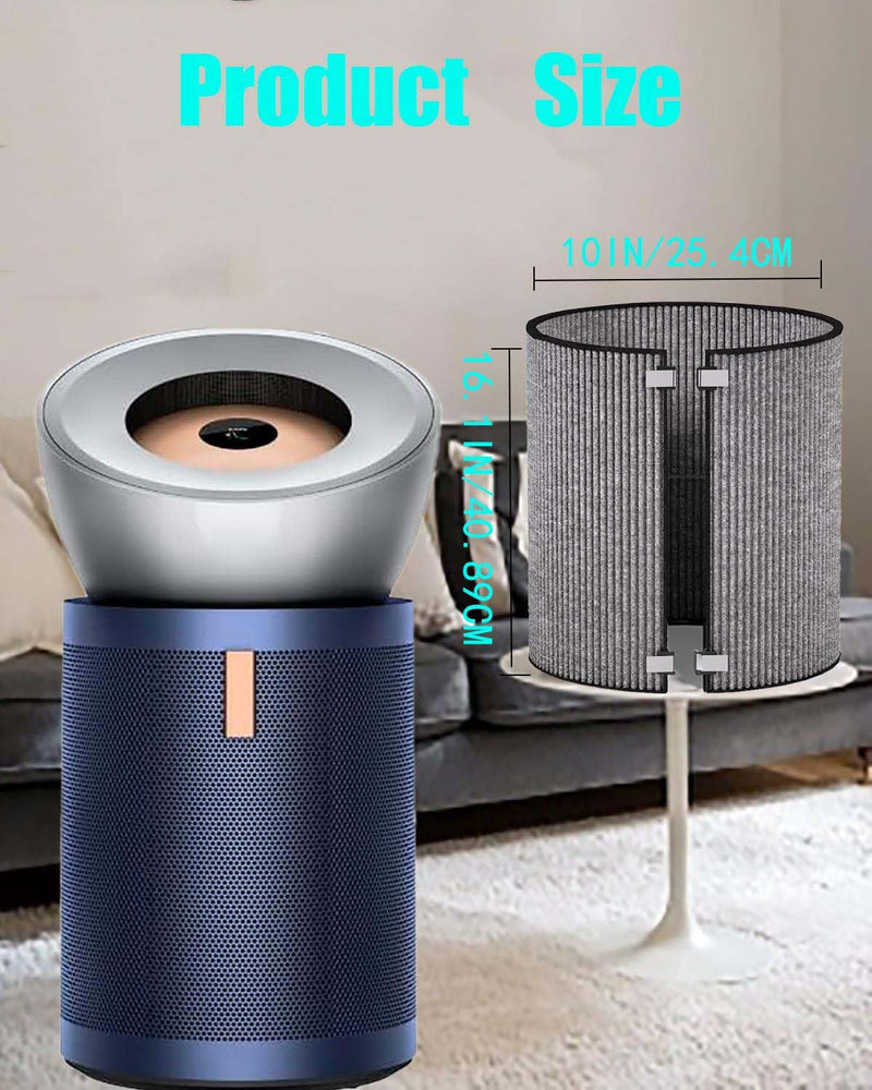 BP03 Replacement Filter Compatible with Dyson BP03/BP04/BP06 High-Efficient Activated Carbon Filter,# 972133-02 & 972133-03 for Dyson Models BP03/BP04/BP06 Pur-ifier Big + Quiet 4