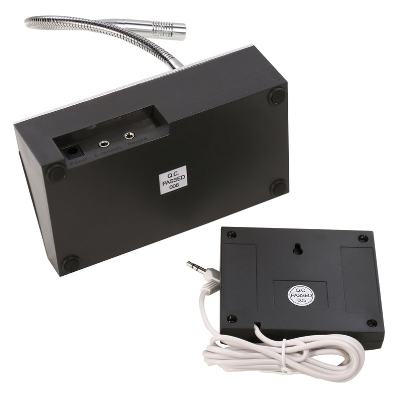 UHPPOTE Dual Way Bank Office Store Bus Station Hospital Security Window Counter Intercom Interphone External Speaker Guard Glass