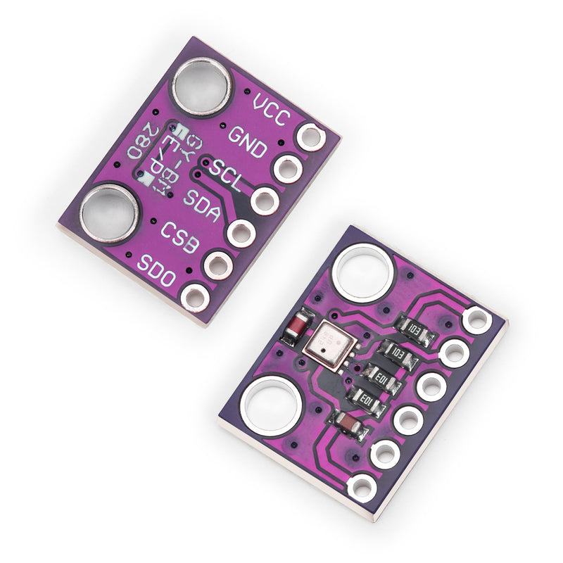 4 PCS BME280 3.3V Sensor Module Atmospheric Pressure Temperature Humidity Sensor Module IIC SPI Breakout GY-BME280 3.3 V-4P
