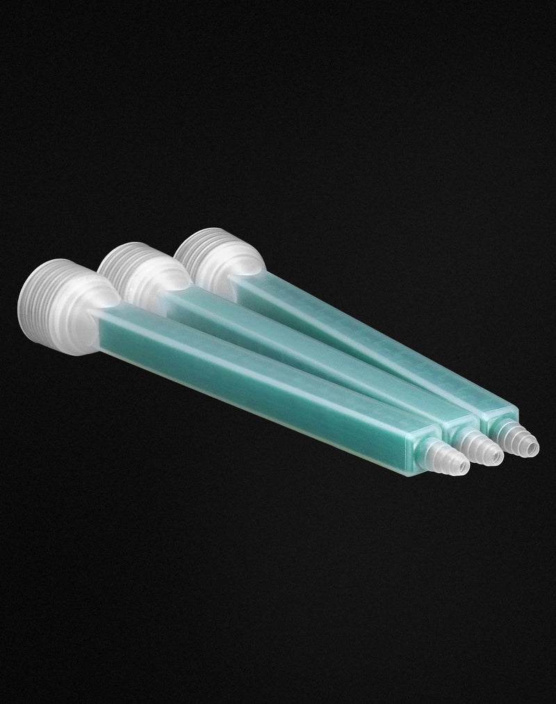 QWORK Epoxy Mixing Nozzle, Static Mixing Nozzle Tip for Adhesive Cartridges, Pack of 20 20 Pcs