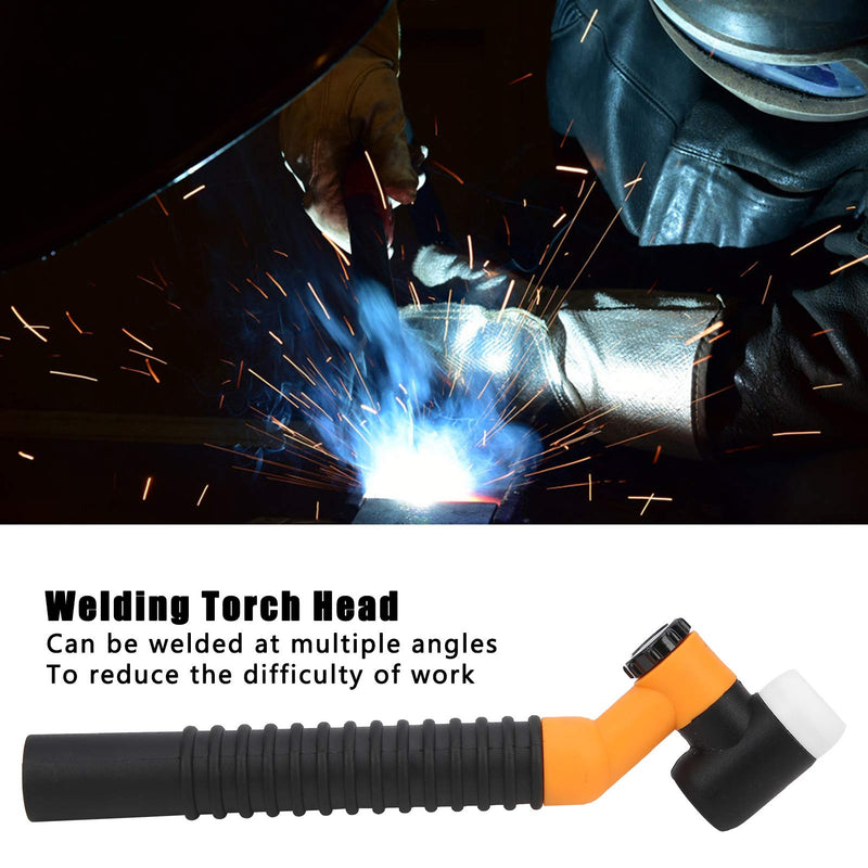 Thincol NR-17 Tig Welding Torch Head, Adjustable Torch Head Angle Multi-function, Rotary Swivel Neck Air Cooled Weld Equipment Head Body, Easy Installation