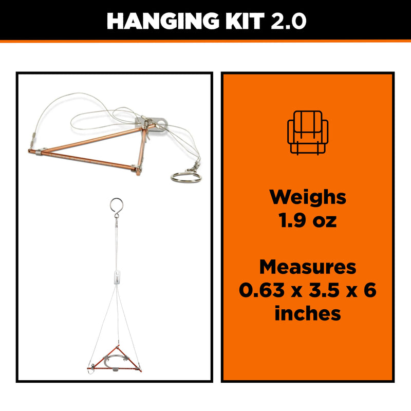 Jetboil Hanging Kit 2.0 with Adapter for Jetboil Camp Stove Systems, New for 2025