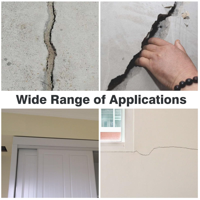 DGSL Backer Rod, Concrete Crack Filling EPDM Rubber Backer Rod for Joints and Gaps, Driveway and Wall Cracks (16.4 Feet Length) (Black, 1/4" Diameter x 16.4' Length) Black