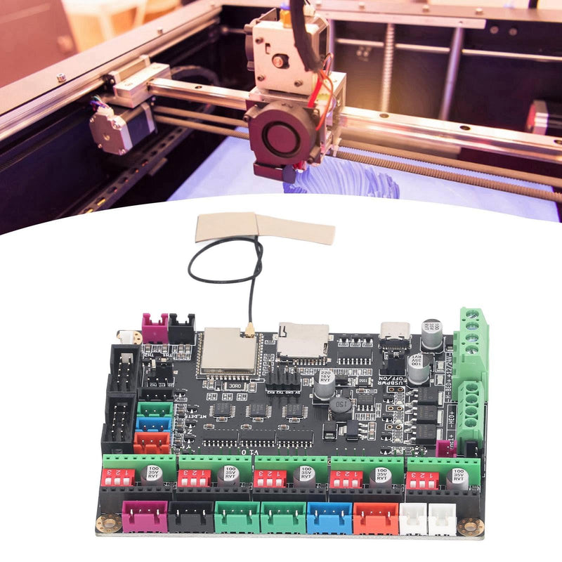 V1.0 ESP32 3D Printer Control Board Wide Compatibility Good Premium Design Large Memory Easy Installation with Marlin2.0 Support