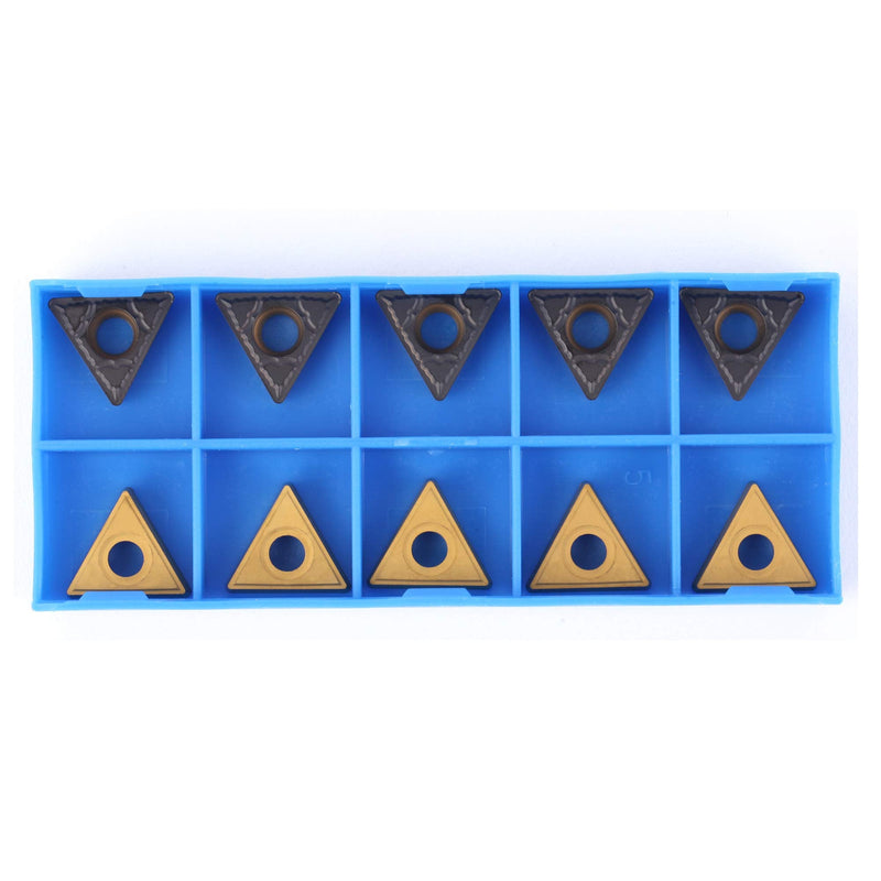TCMT32.52 / TCMT16T308-PM of CNC Carbide Inserts for Steel Turning Cutting Tools, The Chip Breaker"PM" fit for Semi-Finishing Metal Cutting, 10 PCS.