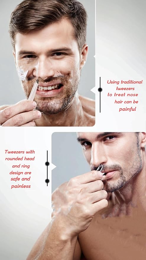 MAIMIO Nose Hair Cutter, Nose Hair Trimmer, Round, Painless, Safe, Easy, Eyebrows, Gray Hair, Unwanted Hair Treatment - NewNest Australia